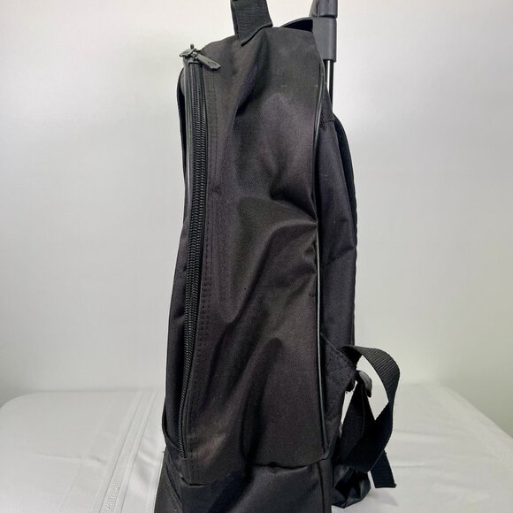 Kaces Rolling Marching Snare Drum Backpack Wheeled Percussion Padded Case Black - Picture 4 of 10